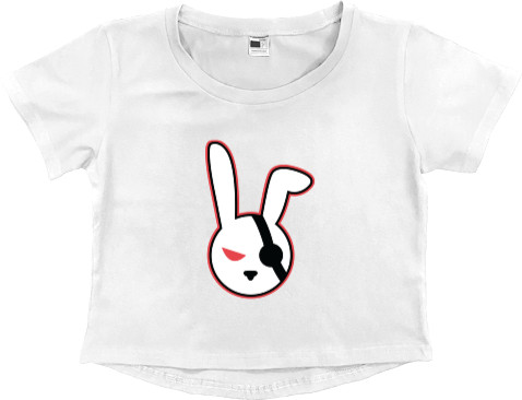 Women's Cropped Premium T-Shirt - Bad Bunny - Mfest