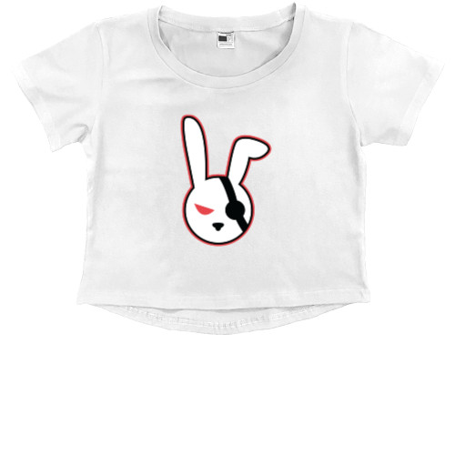 Kids' Premium Cropped T-Shirt - Bad Bunny - Mfest