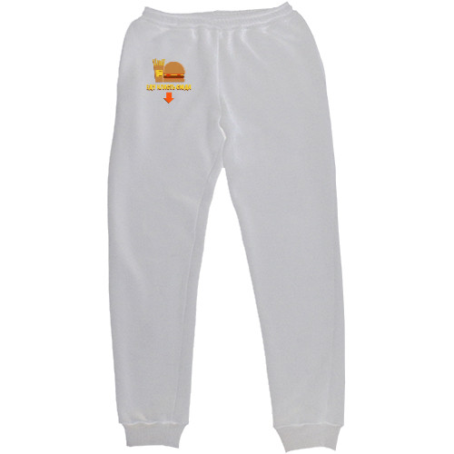 Men's Sweatpants - Еду класть сюда - Mfest