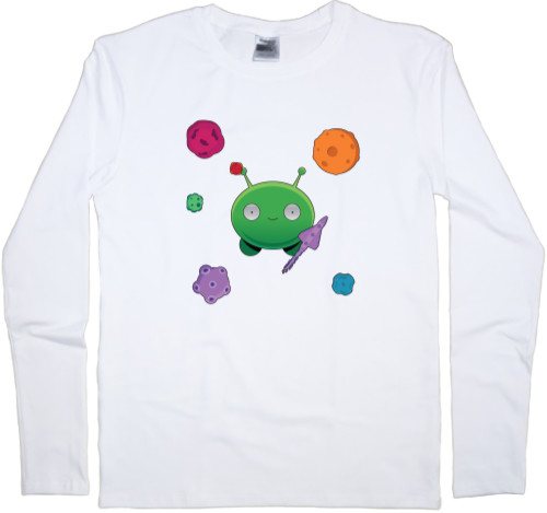 Men's Longsleeve Shirt - Mooncake Final Space - Mfest