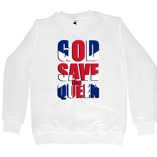 Kids' Premium Sweatshirt - God Save the Queen - Mfest