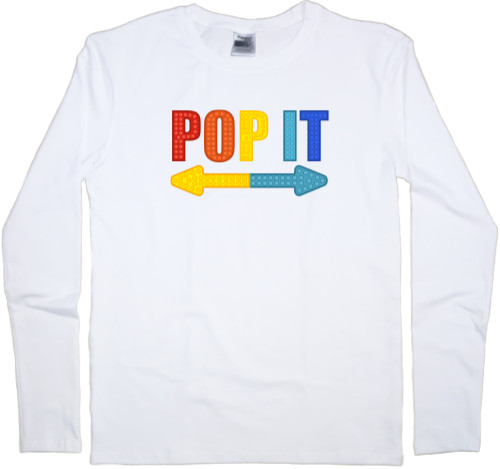 Kids' Longsleeve Shirt - Pop It - Mfest