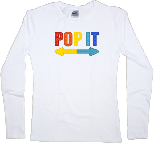 Women's Longsleeve Shirt - Pop It - Mfest