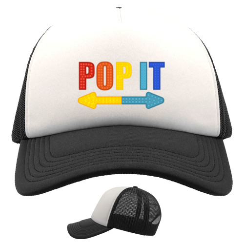 Kids' Trucker Cap - Pop It - Mfest