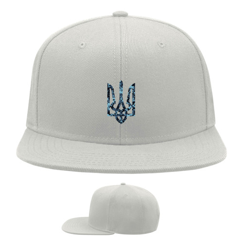 Snapback Baseball Cap - Тризуб камуфляж - Mfest