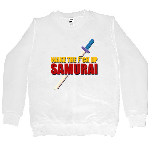 Men’s Premium Sweatshirt - Wake up samurai - Mfest