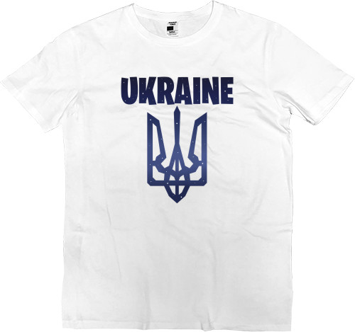 Men’s Premium T-Shirt - Ukraine stars - Mfest