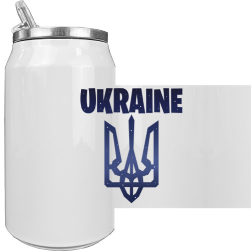 Aluminum Can - Ukraine stars - Mfest