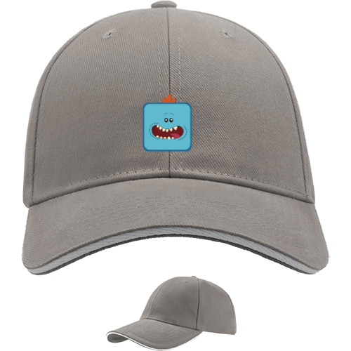 Рик и Морти - Sandwich Baseball Cap - Meeseeks cube art - Mfest