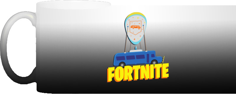 Чашка Хамелеон - Fortnite bus - Mfest