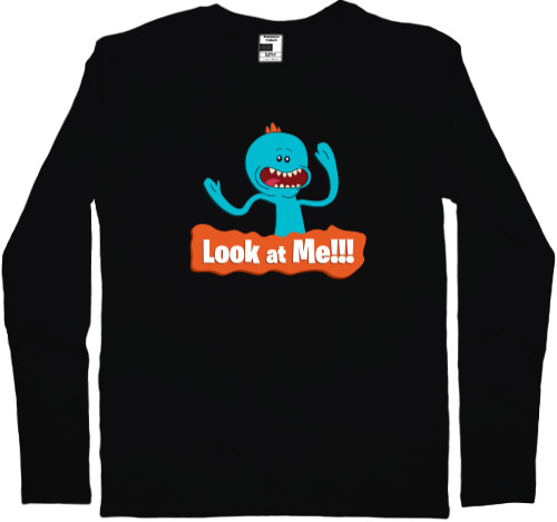 Kids' Longsleeve Shirt - Look at me! - Mfest