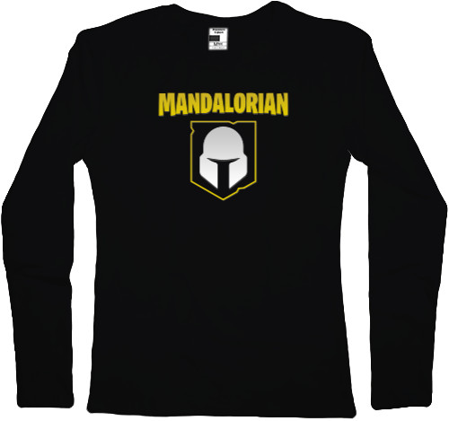 Футболка з Довгим Рукавом Жіноча - Mandalorian gold - Mfest