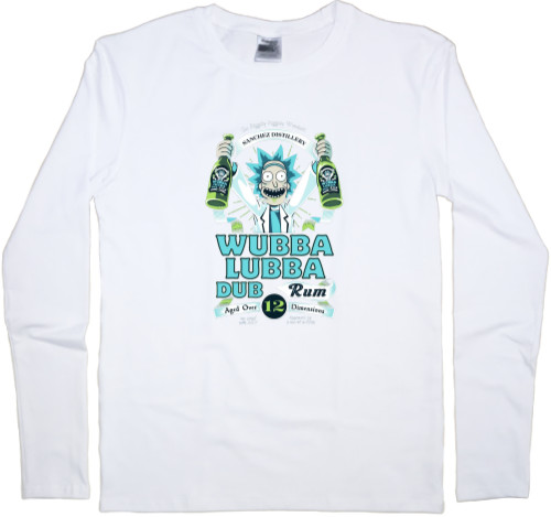 Men's Longsleeve Shirt - Wubba Lubba Dub Rum - Mfest