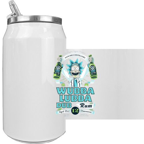 Aluminum Can - Wubba Lubba Dub Rum - Mfest