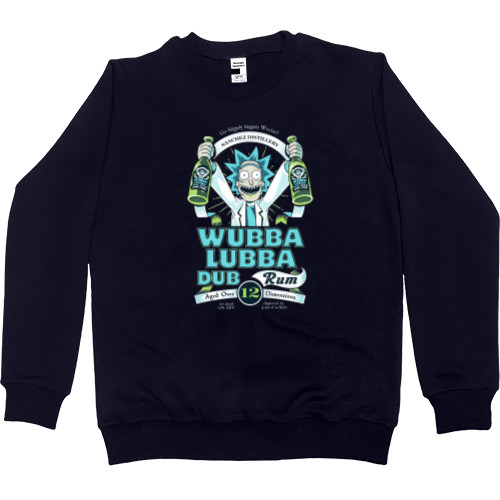 Men’s Premium Sweatshirt - Wubba Lubba Dub Rum - Mfest