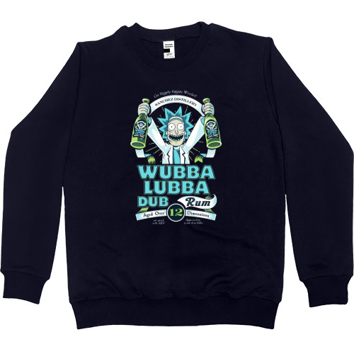 Світшот Преміум Жіночий - Wubba Lubba Dub Rum - Mfest