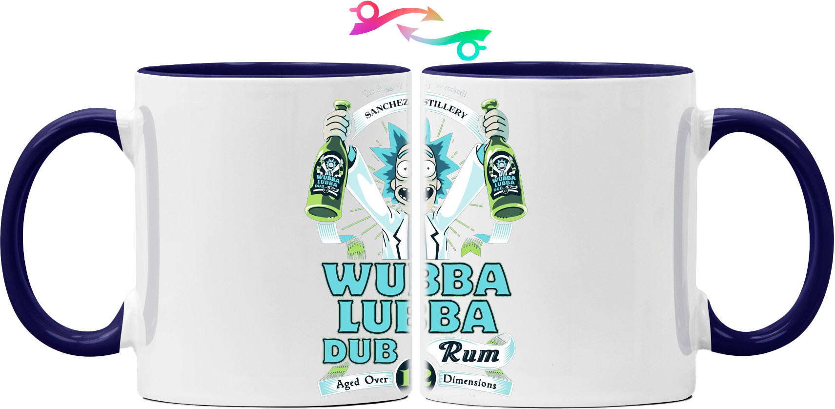 Кружка - Wubba Lubba Dub Rum - Mfest