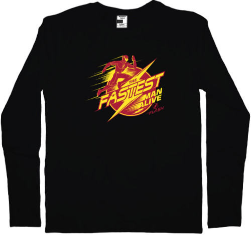 Men's Longsleeve Shirt - Флэш Арт - Mfest