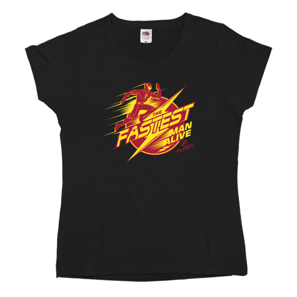 Women's T-shirt Fruit of the loom - Флэш Арт - Mfest