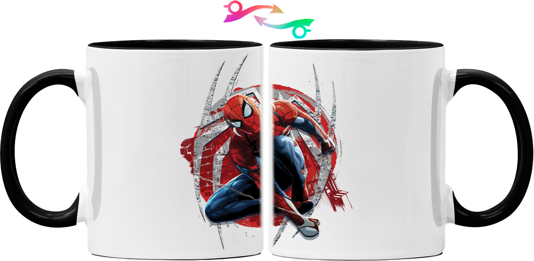 Spider Man - Mug - Человек-паук Арт 2 - Mfest