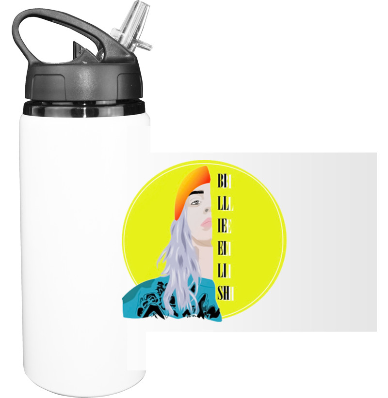 Sport Water Bottle - Billie Eilish Art 2 - Mfest