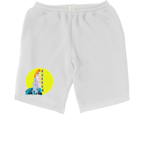 Men's Shorts - Billie Eilish Art 2 - Mfest