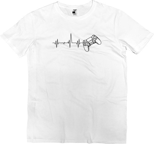 Men’s Premium T-Shirt - Гейм-ритм - Mfest