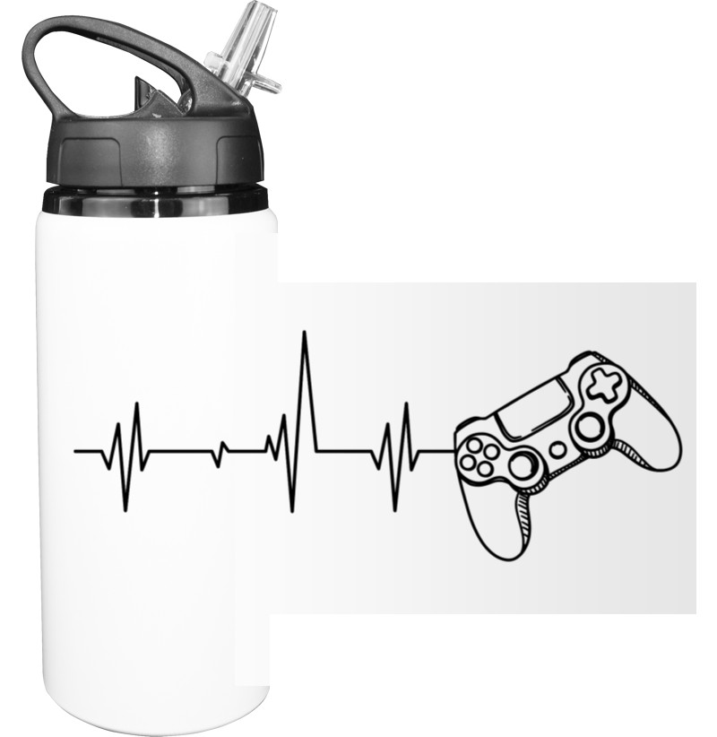 Sport Water Bottle - Гейм-ритм - Mfest