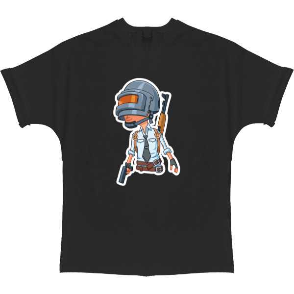 T-shirt Oversize - Pubg Cтикер - Mfest