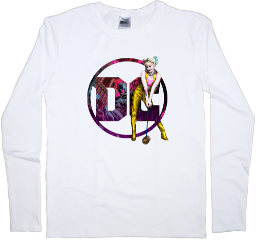 Men's Longsleeve Shirt - Birds of prey Harley Quinn - Mfest