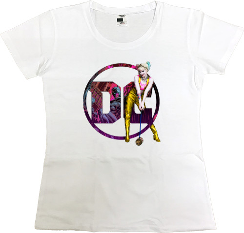 Women's Premium T-Shirt - Birds of prey Harley Quinn - Mfest