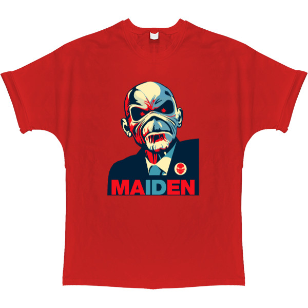 T-shirt Oversize - maiden - Mfest