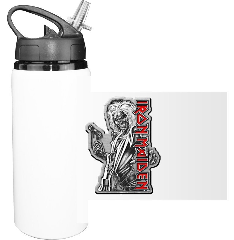 Sport Water Bottle - iron maiden 5 - Mfest