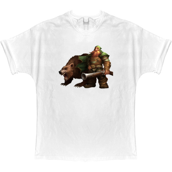 T-shirt Oversize - world of warcraft Герой 6 - Mfest