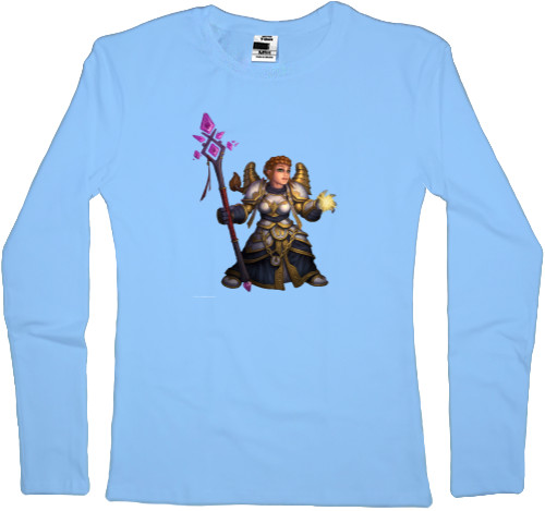 Women's Longsleeve Shirt - world of warcraft Герои 5 - Mfest