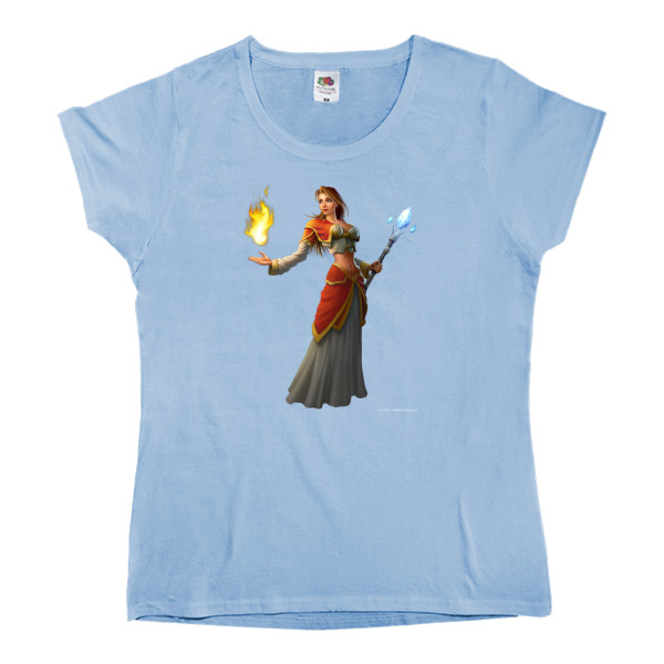 Women's T-shirt Fruit of the loom - world of warcraft Герой - Mfest