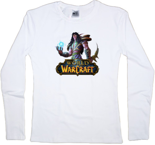 Women's Longsleeve Shirt - world of warcraft Герой 3 - Mfest