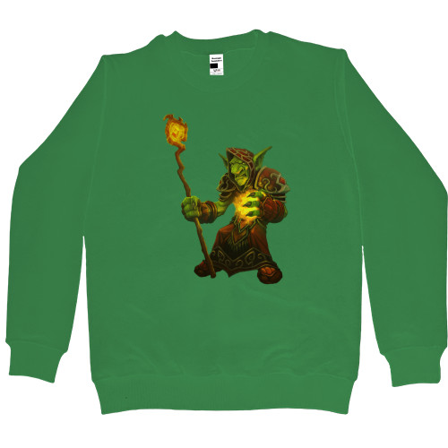 Kids' Premium Sweatshirt - world of warcraft Гоблин - Mfest