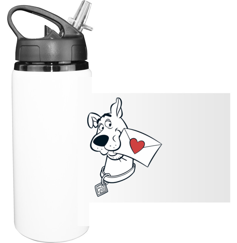 Sport Water Bottle - Скуби-Ду Love - Mfest