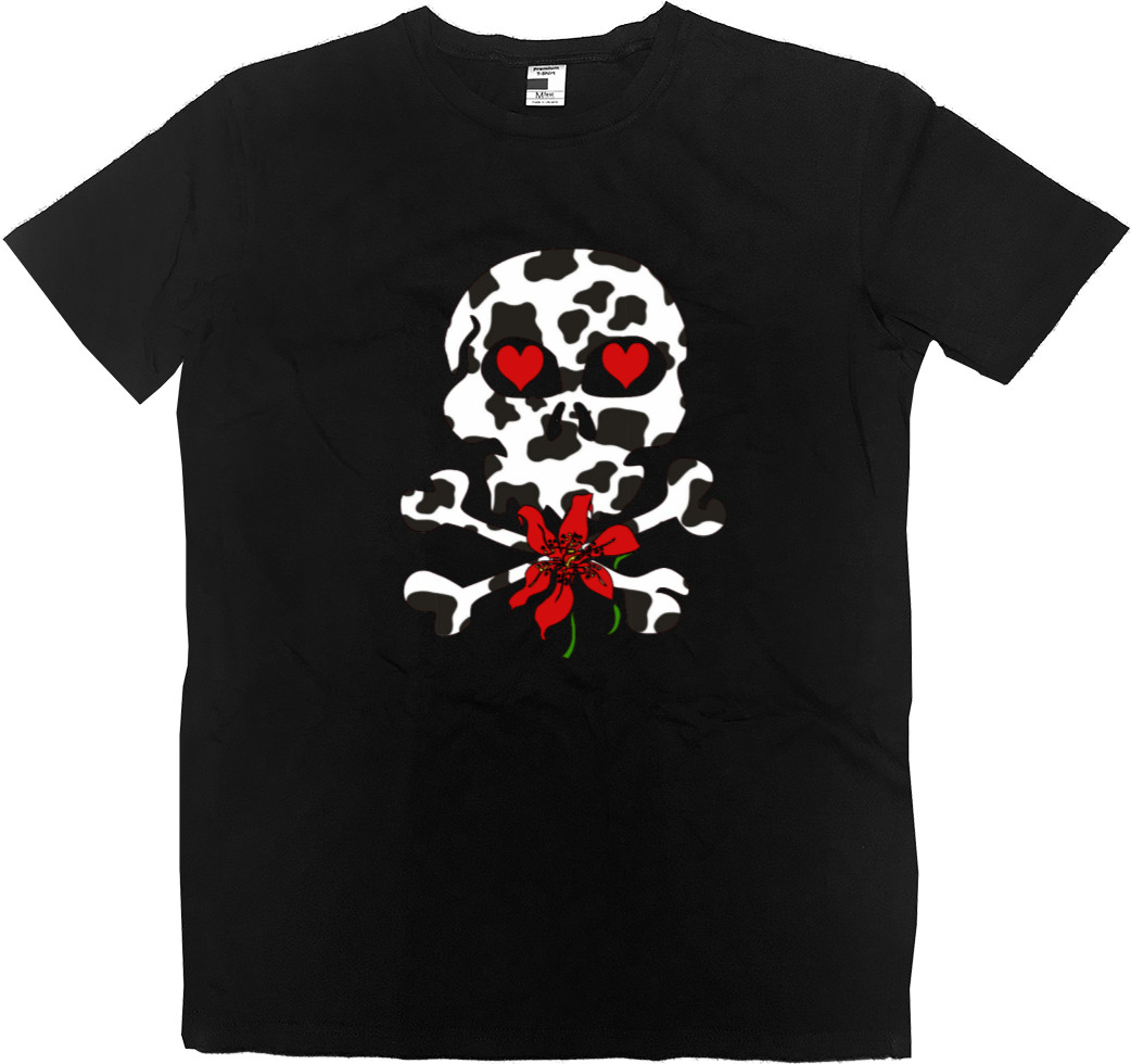 Men’s Premium T-Shirt - Skull Love - Mfest