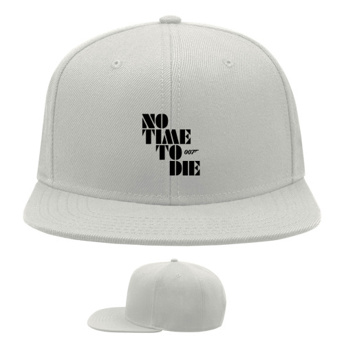 Snapback Baseball Cap - no time to die - Mfest