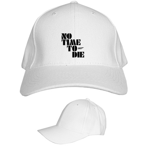 Kids' Baseball Cap 6-panel - no time to die - Mfest