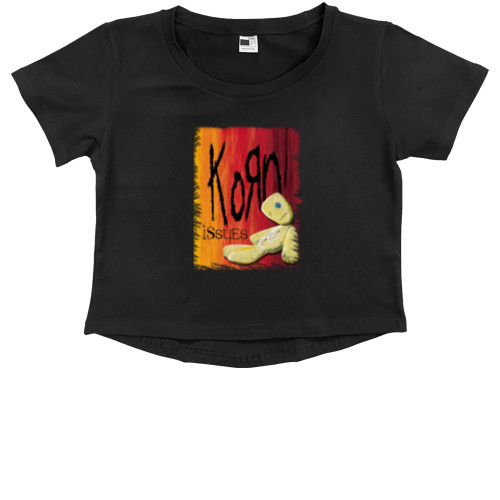 Kids' Premium Cropped T-Shirt - Korn - Mfest