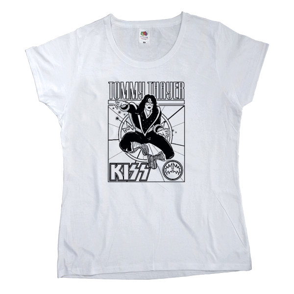 Women's T-shirt Fruit of the loom - KISS ART 3 - Mfest