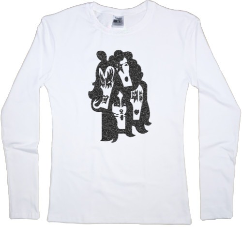 Women's Longsleeve Shirt - KISS ART 4 - Mfest