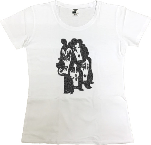 Women's Premium T-Shirt - KISS ART 4 - Mfest