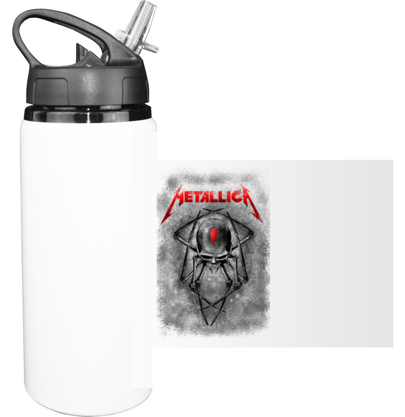 Sport Water Bottle - Metallica принт 13 - Mfest