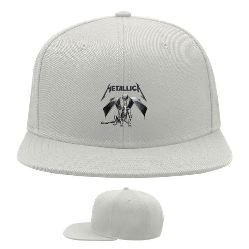 Snapback Baseball Cap - Metallica принт 12 - Mfest