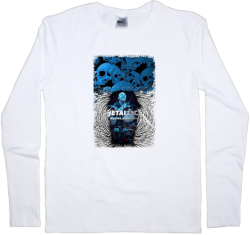 Men's Longsleeve Shirt - Metallica принт 4 - Mfest