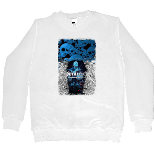 Men’s Premium Sweatshirt - Metallica принт 4 - Mfest